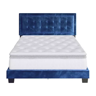 Patrice Upholstered Wooden Bed