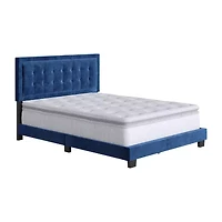 Patrice Upholstered Wooden Bed