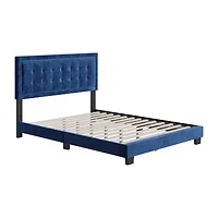 Patrice Upholstered Wooden Bed