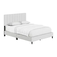 Lenora Upholstered Wooden Bed