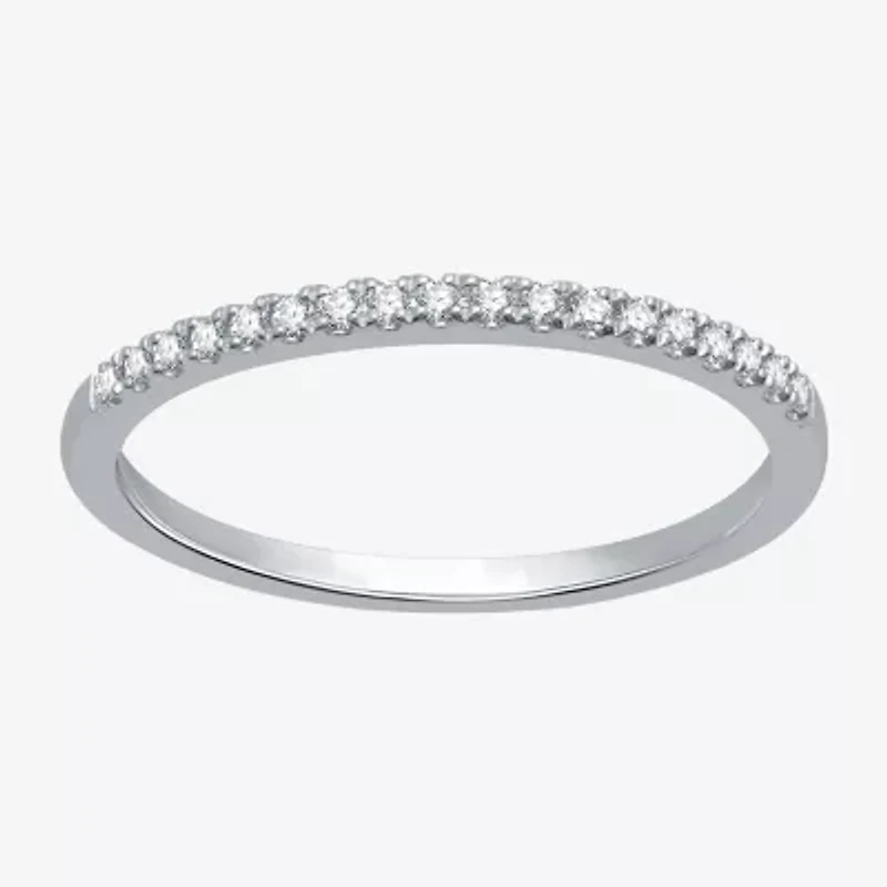 H-I / I1) Womens / CT. T.W. Lab Grown White Diamond 10K Gold Wedding Band
