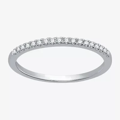 H-I / I1) Womens / CT. T.W. Lab Grown White Diamond 10K Gold Wedding Band