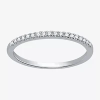 H-I / I1) Womens / CT. T.W. Lab Grown White Diamond 10K Gold Wedding Band
