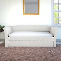 Nellie Upholstered Wooden Daybed