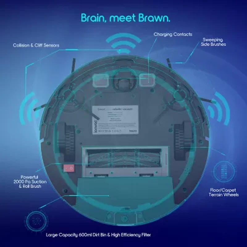 Ion Vac Smart Clean Robotic Vacuum