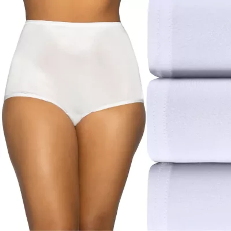 Vanity Fair® Perfectly Yours® Ravissant® Nylon 3 Pack Brief Panty - 15711