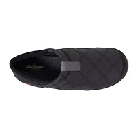 Dearfoams Mens Memory Foam Slip-On Slippers