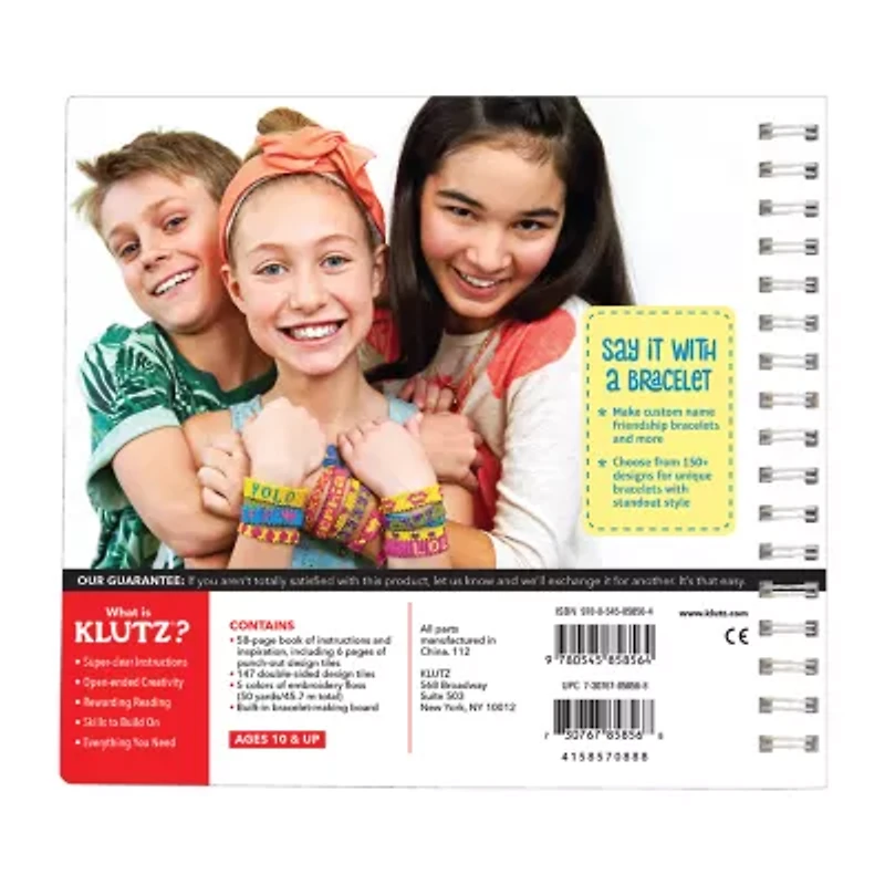 Klutz Personalized Friendship Bracelets Jewelry Kit