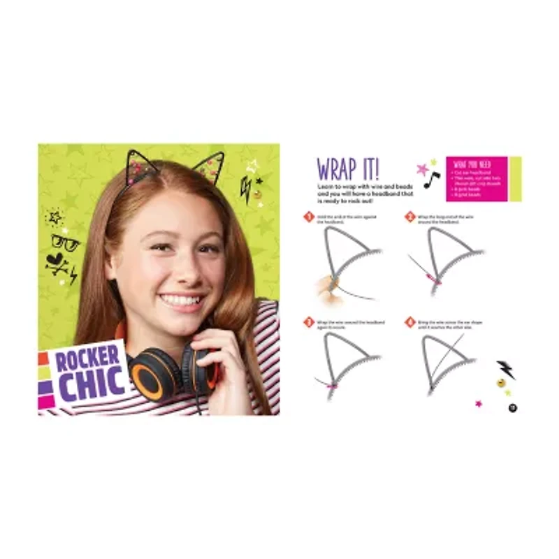 Klutz Make & Style Headbands Craft Kit