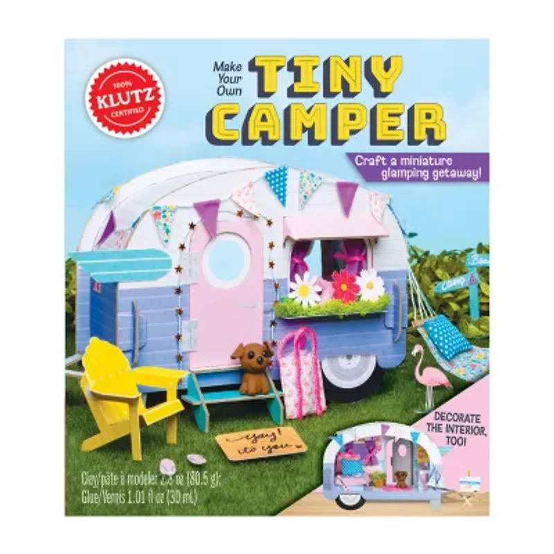Klutz Make Your Own Tiny Camper Craft Kit