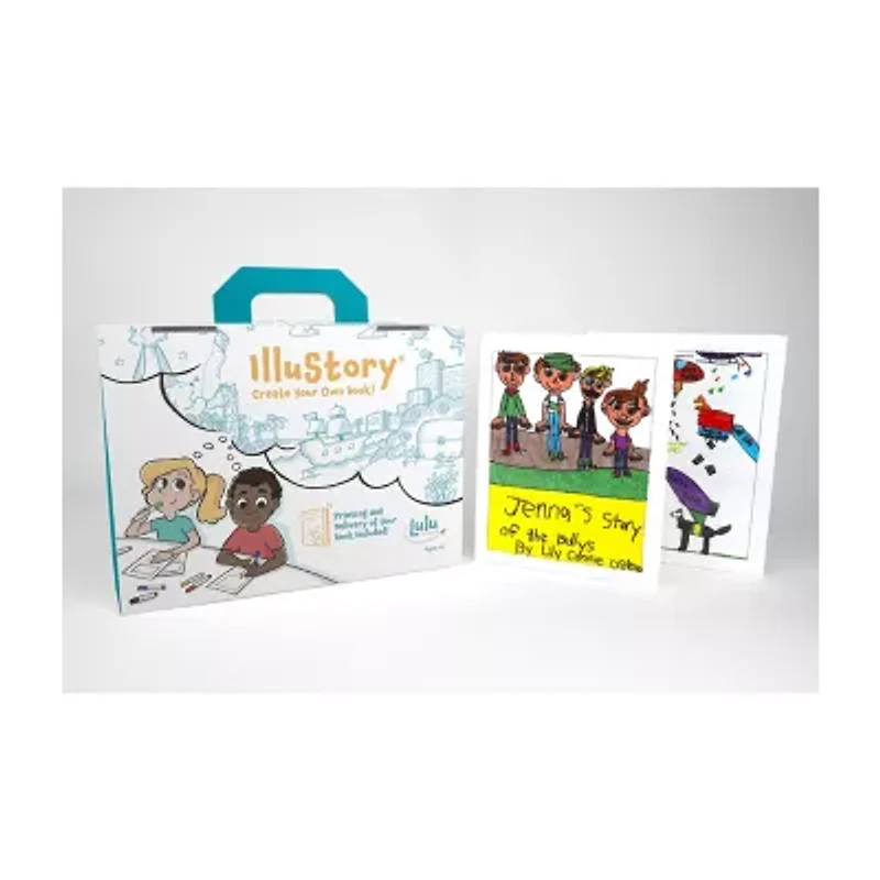 Lulu Jr. Illustory - Create Your Own Book! Art Set