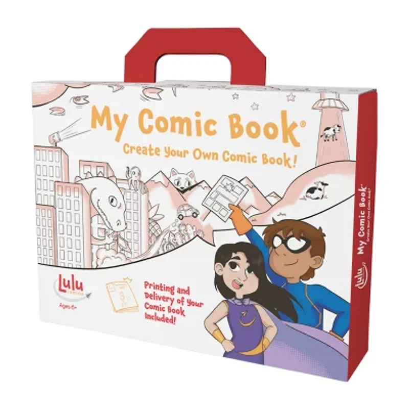 Lulu Jr. My Comic Book - Create Your Own Comic Book! Art Set