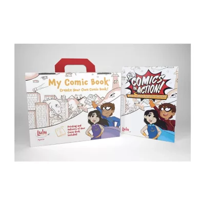 Lulu Jr. My Comic Book - Create Your Own Comic Book! Art Set