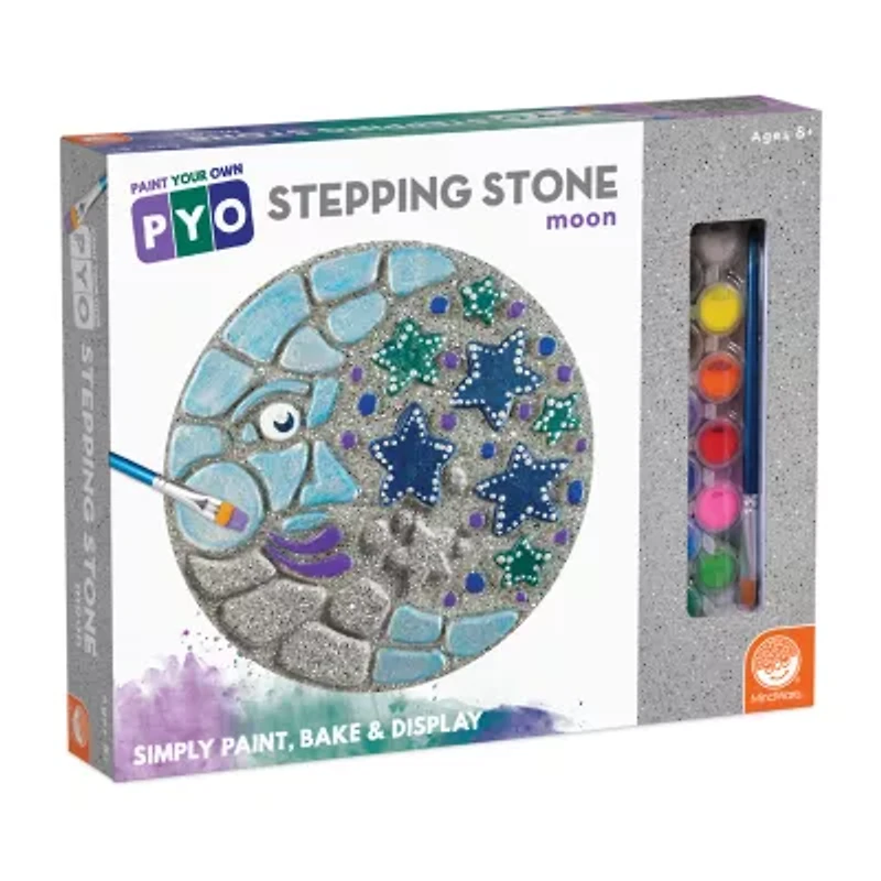 Mindware Paint Your Own Stepping Stone - Moon Painting Kit