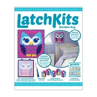 Latchkits Owl Mini-Rug Craft Kit