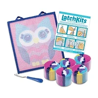 Latchkits Owl Mini-Rug Craft Kit