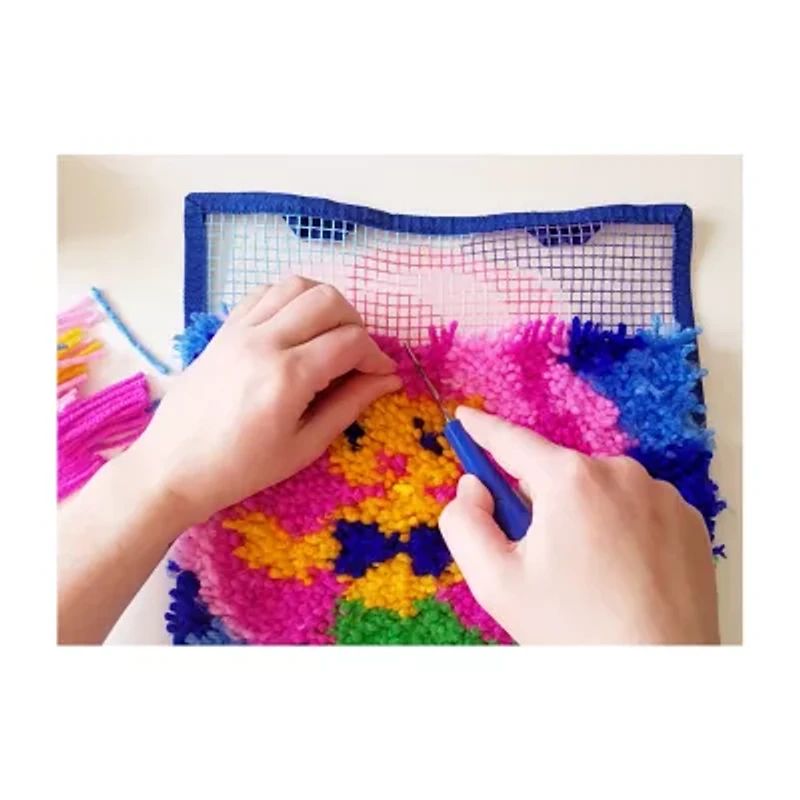 Latchkits Mermaid Mini-Rug Craft Kit