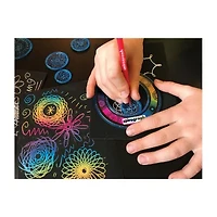 Spirograph Scratch & Shimmer Art Set