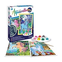 Sentosphere Usa Aquarellum Phospho - Unicorns Painting Kit