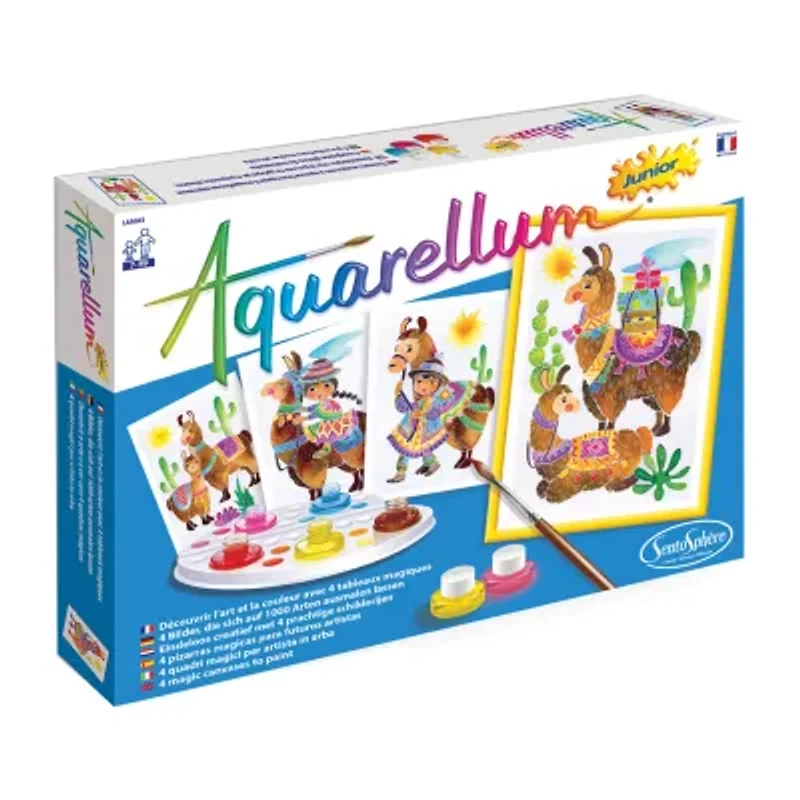 Sentosphere Usa Aquarellum Junior - Lamas Painting Kit