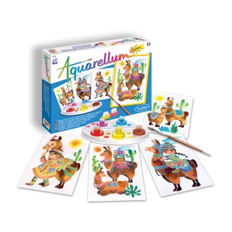 Sentosphere Usa Aquarellum Junior - Lamas Painting Kit