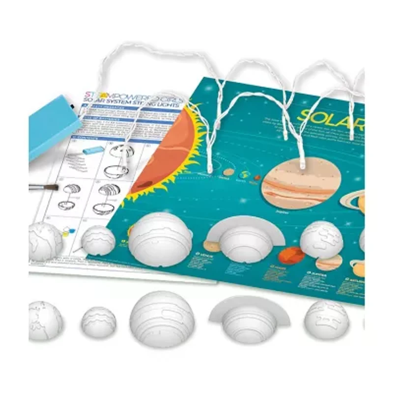 4m Solar System String Lights Craft Kit
