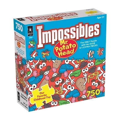 Bepuzzled Impossibles Puzzle - Hasbro Mr. Potato Head 750 Pcs Puzzle