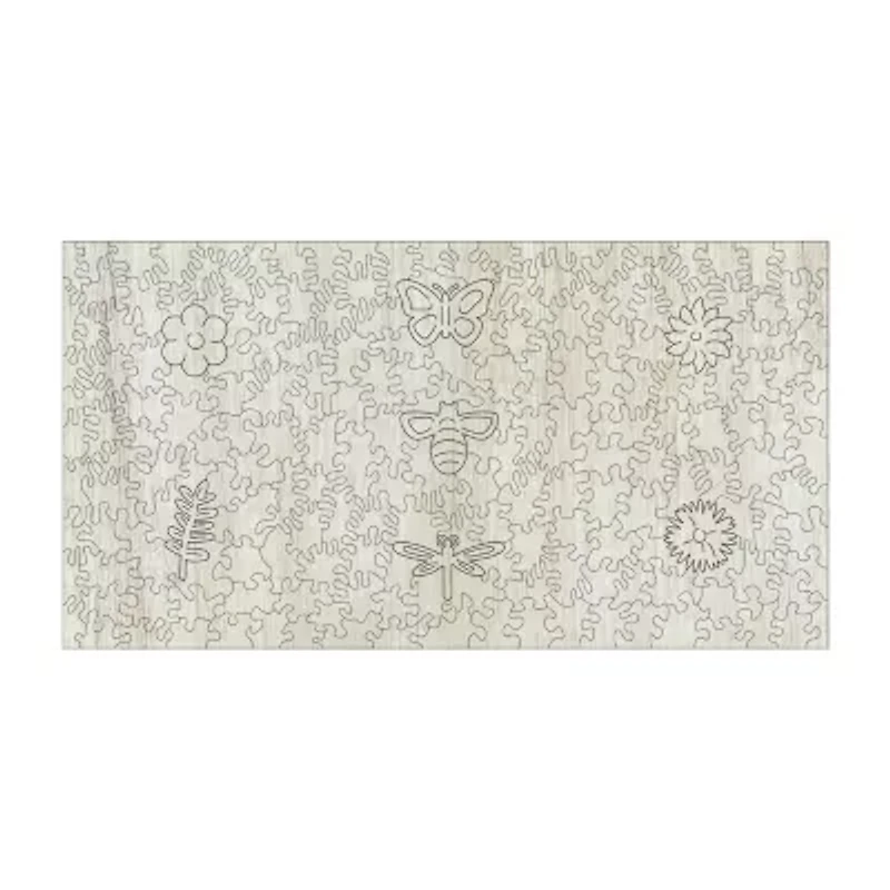 Areyougame.Com Wooden Set Elephant & Sprung 406 Pcs Puzzle