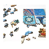 Areyougame.Com Wooden Set Elephant & Sprung 406 Pcs Puzzle