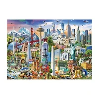 Educa North America Landmarks: 1500 Pcs Puzzle