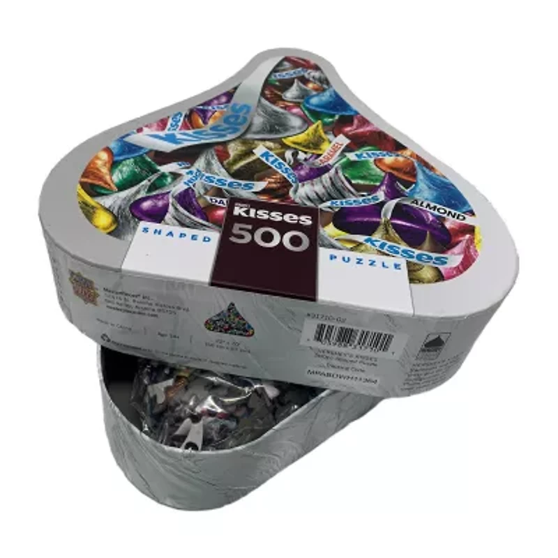Masterpieces Puzzles Hershey'S Kisses Shaped Puzzle: 500 Pcs 500-pc. Puzzle