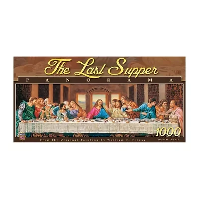 Masterpieces Puzzles The Last Supper Panorama Puzzle: 1000 Pcs 1000-pc. Puzzle