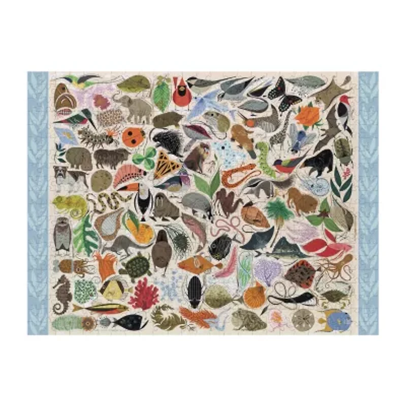 Pomegranate Communications, Inc. Charley Harper - Tree Of Life Puzzle: 500 Pcs 500-pc. Puzzle