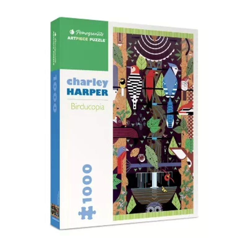 Pomegranate Communications, Inc. Charley Harper - Birducopia Puzzle: 1000 Pcs 1000-pc. Puzzle