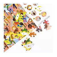 Professor Puzzle Cat Cafe & Dog Park Double-Sided  500 Pcs 500-pc. Puzzle