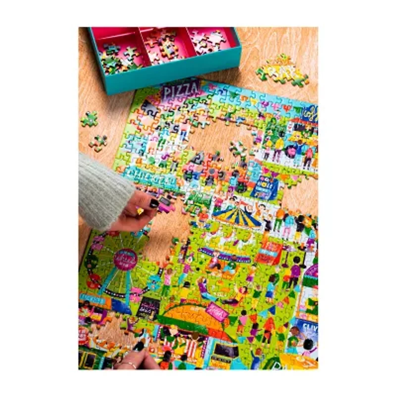 Professor Puzzle Food Trucks 500 Pcs 500-pc. Puzzle