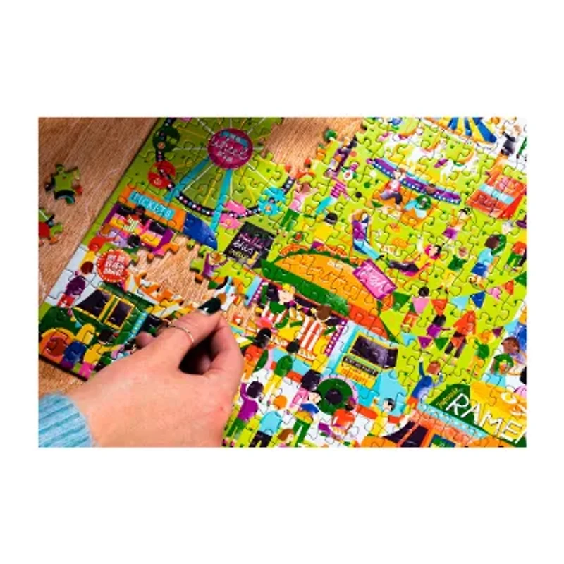 Professor Puzzle Food Trucks 500 Pcs 500-pc. Puzzle
