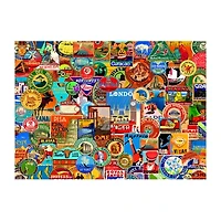 Willow Creek Press Lewis T. Johnson - World Of Travel: 1000 Pcs 1000-pc. Puzzle