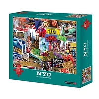 Willow Creek Press Larry Hersberger - Nyc: 1000 Pcs 1000-pc. Puzzle