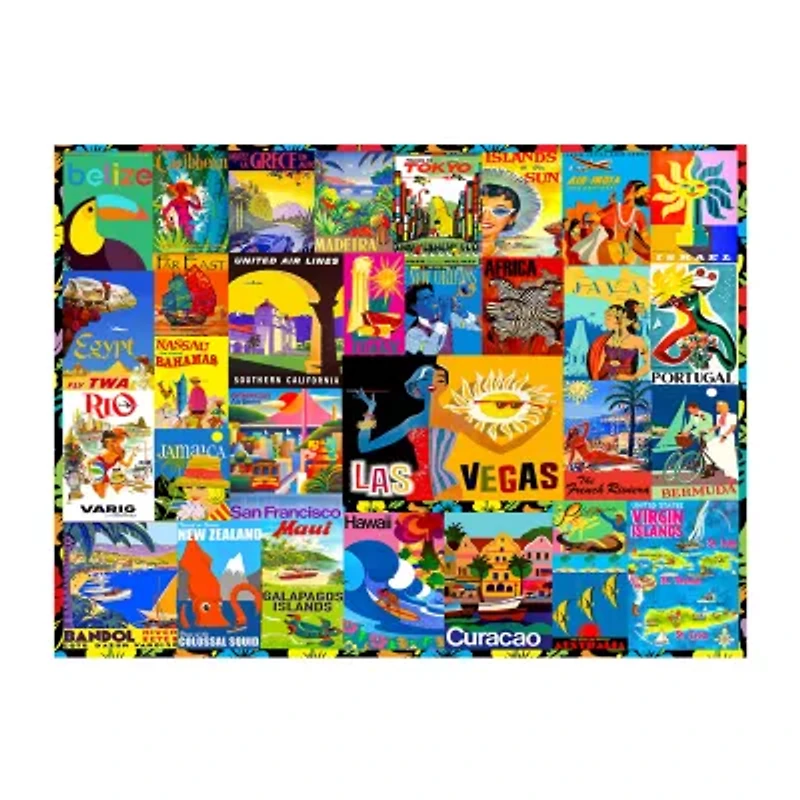 Willow Creek Press Lewis T. Johnson - Exotic Travels: 1000 Pcs 1000-pc. Puzzle