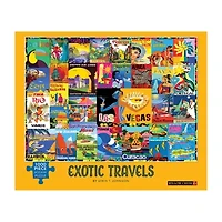 Willow Creek Press Lewis T. Johnson - Exotic Travels: 1000 Pcs 1000-pc. Puzzle