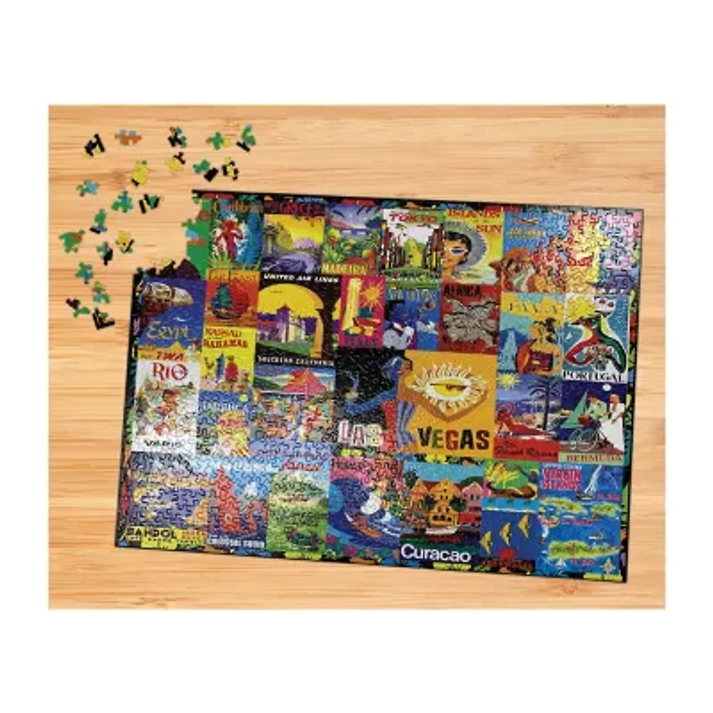 Willow Creek Press Lewis T. Johnson - Exotic Travels: 1000 Pcs 1000-pc. Puzzle