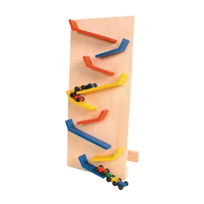 Perisphere & Trylon Zoom! Wooden Gravity Toy Car