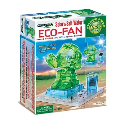 Tedco Toys Greenex Solar & Salt Water Eco-Fan Discovery Toy