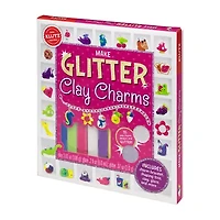 Klutz Make Glitter Clay Charms Jewelry Kit