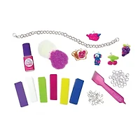 Klutz Make Glitter Clay Charms Jewelry Kit
