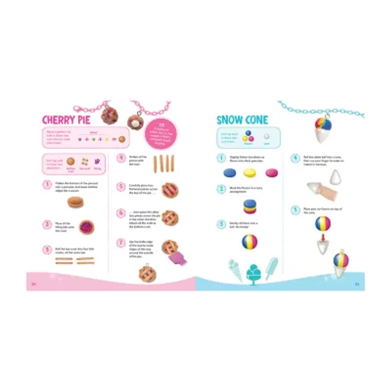 Klutz Make Glitter Clay Charms Jewelry Kit