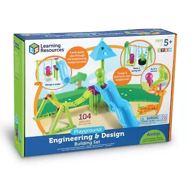 Learning Resources Playground Engineering N Design Building Set Discovery Toy