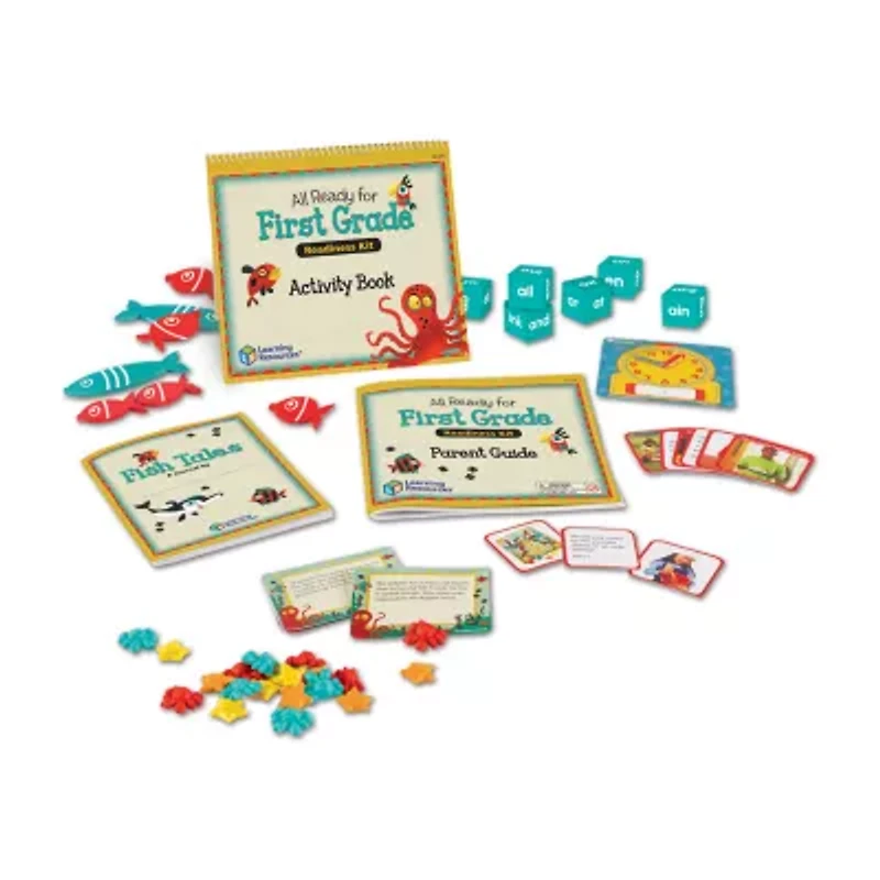 Learning Resources All Ready For First Grade Readiness Kit Discovery Toy