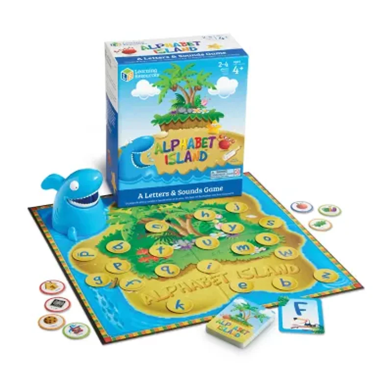 Learning Resources Alphabet Islandãƒâ‚™ A Letters N Sounds Game
